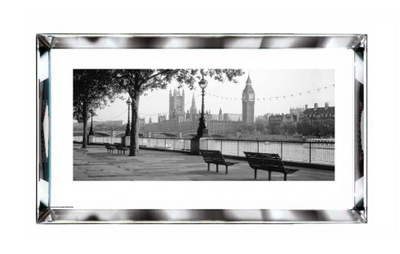 product image of thames big ben london in black and white print 1 59