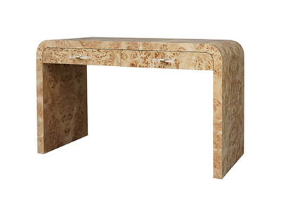 product image for Waterfall Edge Desk in Burlwood 61