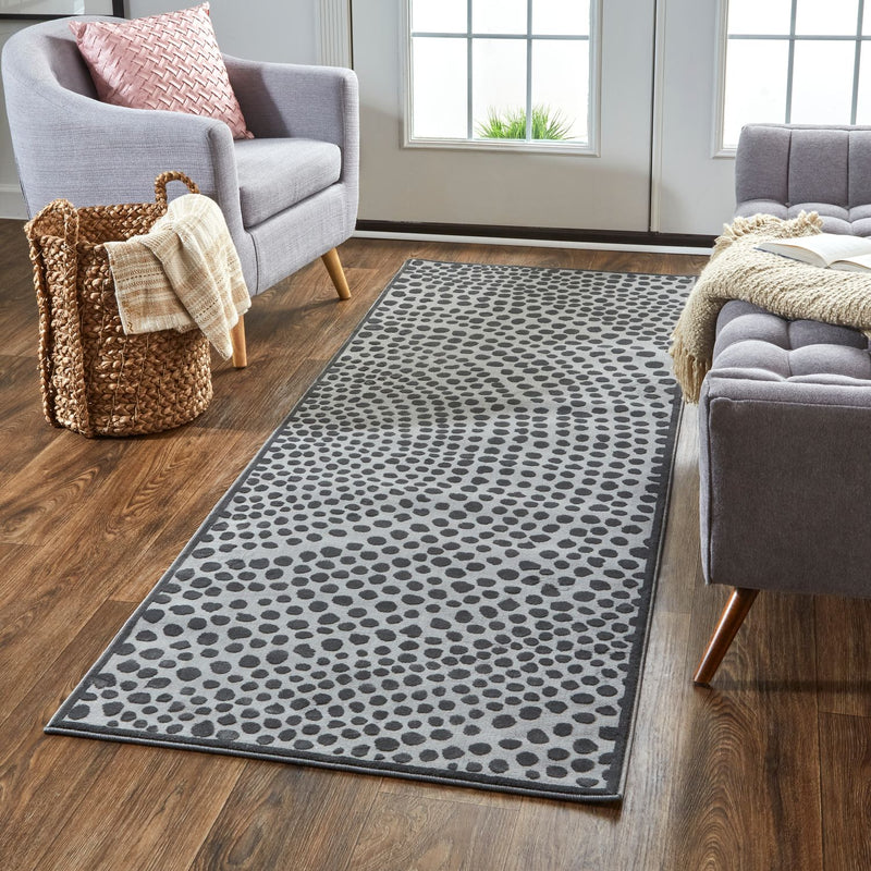 media image for Javers Gray and Silver Rug by BD Fine Roomscene Image 1 221