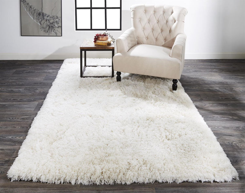 media image for Roux Hand Tufted Ivory and White Rug by BD Fine Roomscene Image 1 286