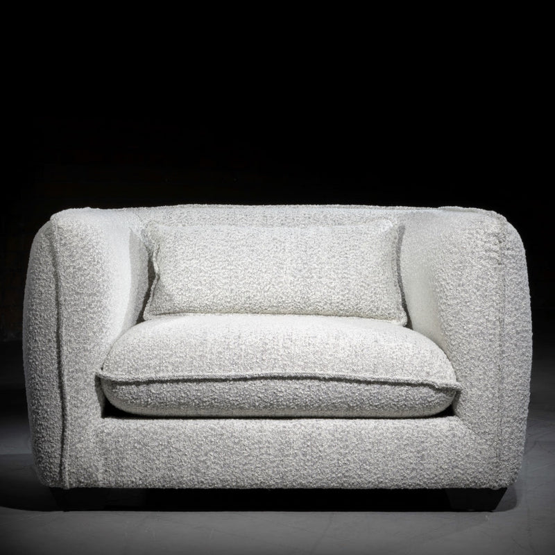 media image for Campbell Flannel Grey Occasional Chair 1 267