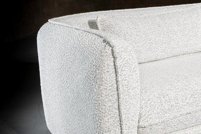 product image for Campbell Flannel Grey Sofa 3 88