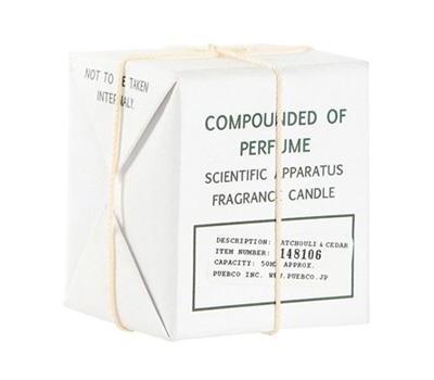 media image for scientific candle patchouli cedar design by puebco 2 246
