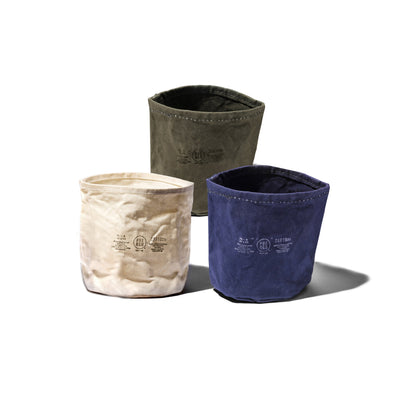 product image for canvas pot cover medium off white design by puebco 2 40