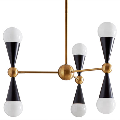 product image of caracas 6 light chandelier by jonathan adler ja 21547 1 553
