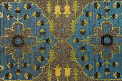 product image for Hurst Gray and Blue Rug by BD Fine Texture Image 1 85