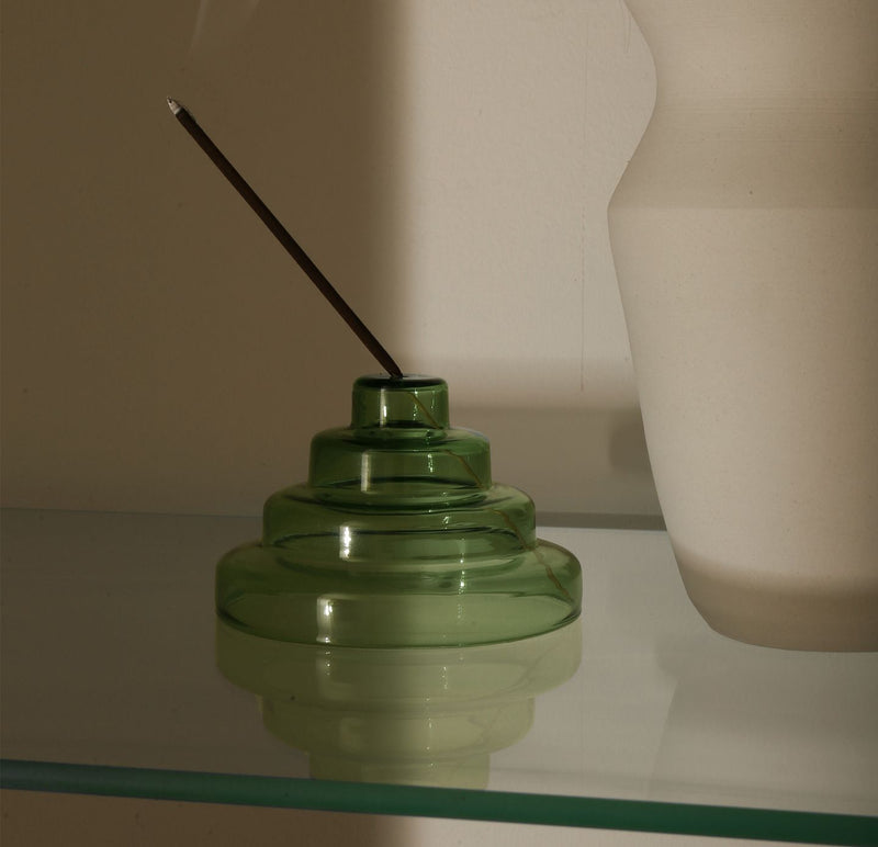 media image for glass incense holder 10 213