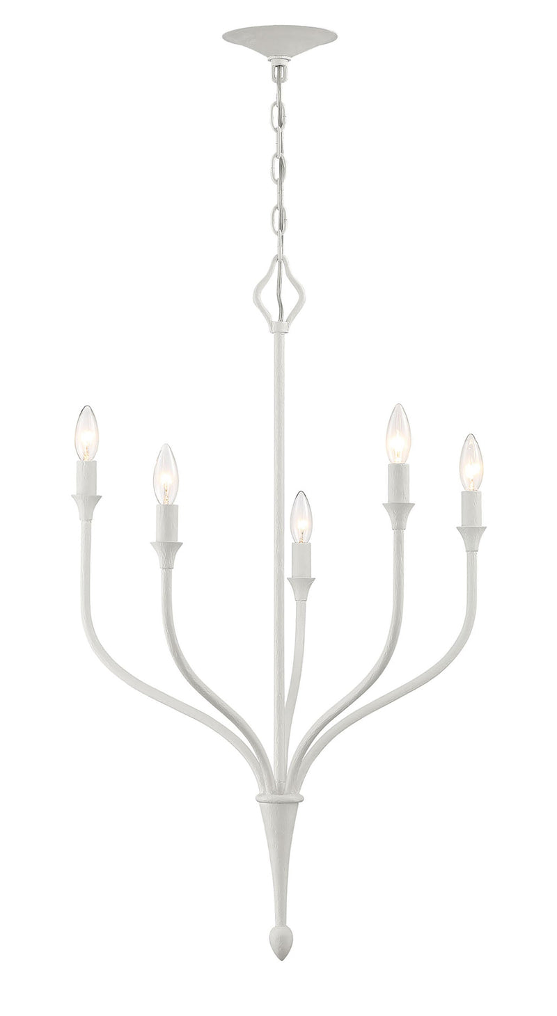 media image for Rhodes 5 Light Contemporary Statement Chandelier By Lumanity 1 252