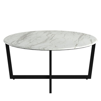 product image for Llona 36" Round Coffee Table in Various Colors & Sizes Flatshot Image 1 16