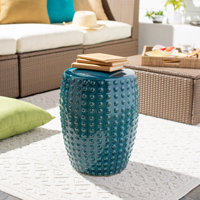 product image for Camdale Indoor/Outdoor Ceramic Garden Stool in Various Colors Flatshot Image 23