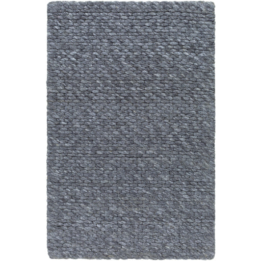 media image for Colarado Wool Medium Gray Rug Flatshot 3 Image 269