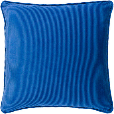 product image of Corduroy Cotton Dark Blue Pillow Flatshot Image 587