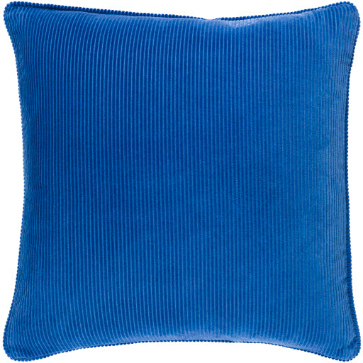 media image for Corduroy Cotton Dark Blue Pillow Alternate Image 10 235