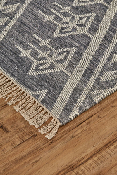 product image for Bray Blue and Ivory Rug by BD Fine Corner Image 1 2