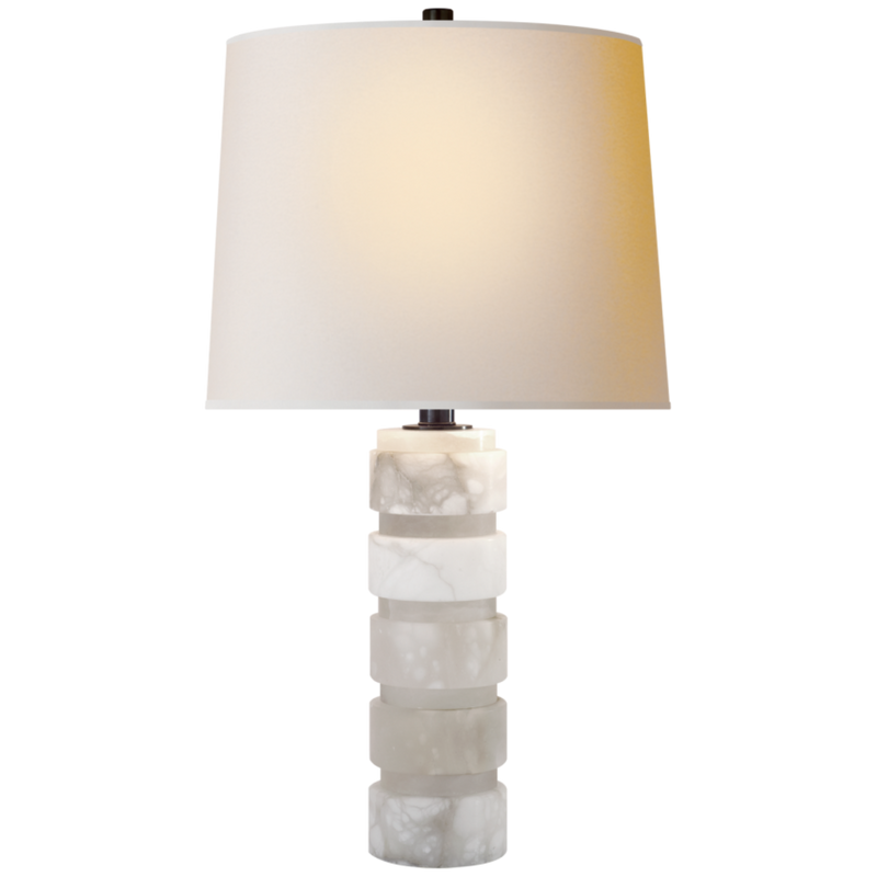 media image for Round Chunky Stacked Table Lamp 2 237