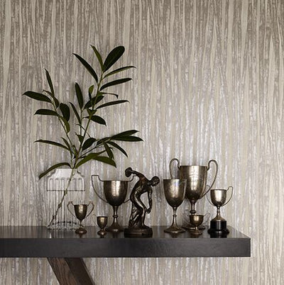 product image for Charbagh Wallpaper in gray from the Persian Garden Collection by Osborne & Little 30