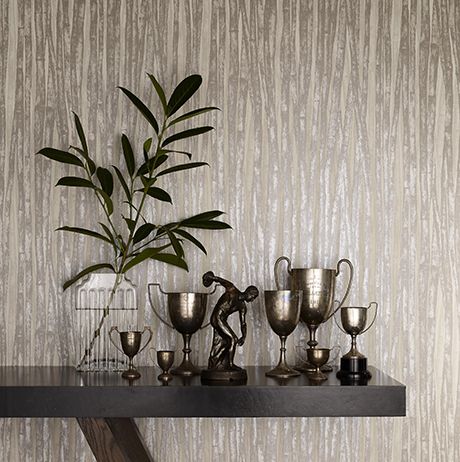 media image for Charbagh Wallpaper in gray from the Persian Garden Collection by Osborne & Little 250