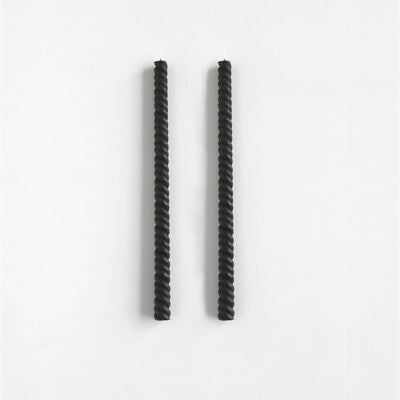 product image for beeswax helix taper candle set of 2 by borrowed blu bb0536s 2 38