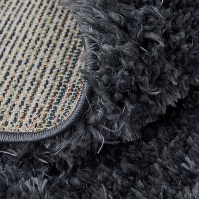 product image for loman solid color classic black charcoal rug by bd fine drnr39k0blkchlh00 4 23