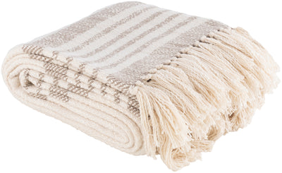 product image for Chamonix CMX-1000 Hand Woven Throw in Taupe by Surya 58