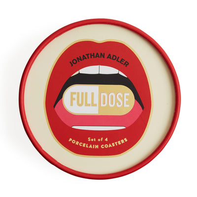 product image for Set of 4 Full Dose Coasters design by Jonathan Adler 45