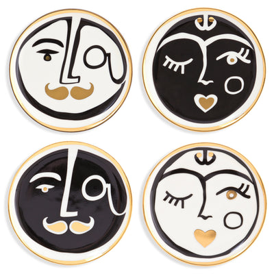 product image for Set of 4 Marseilles Coasters design by Jonathan Adler 69