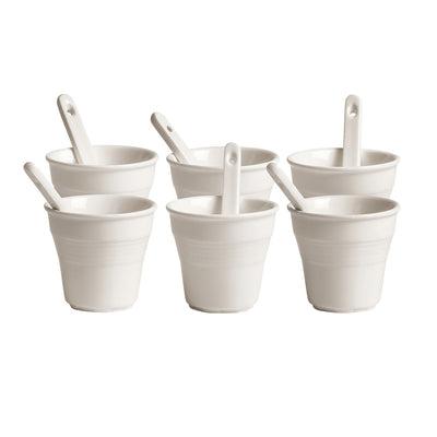 product image of estetico quotidiano set of 6 coffee cups stirrers by seletti 1 520