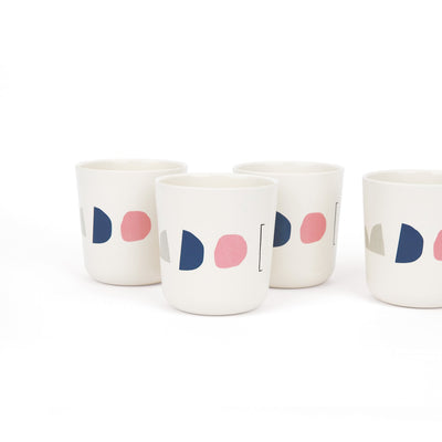 product image for Gusto Bamboo Illustrated Medium Cup Set design by EKOBO 95