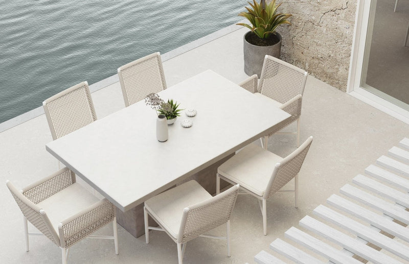 media image for corsica dining armless chair by azzurro living cor r03da cu 7 230