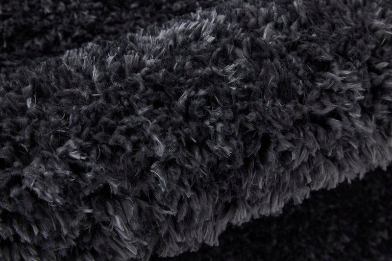media image for loman solid color classic black charcoal rug by bd fine drnr39k0blkchlh00 3 277