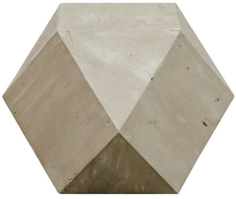 media image for reclaimed lumber iconsahedron side table 1 267