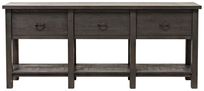 product image for reclaimed lumber console w 3 drawers 2 13
