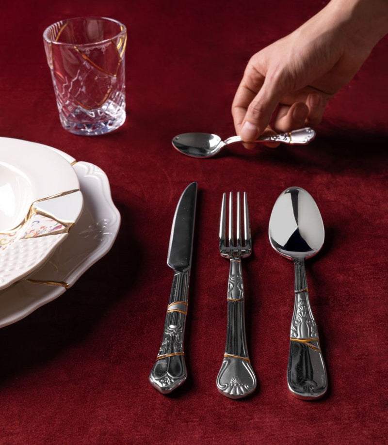 media image for Kintsugi Cutlery - Set of 4 2 252