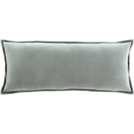 media image for Cotton Velvet Cotton Sea Foam Pillow Flatshot Image 231