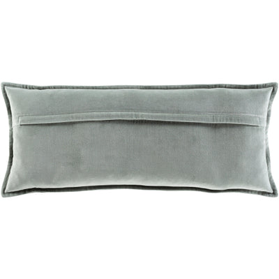 product image for cotton velvet cotton sea foam pillow by surya cv037 1230p 4 62