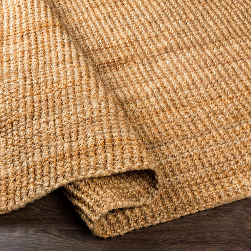 media image for Chunky Naturals Jute Brown Rug Fold Image 235