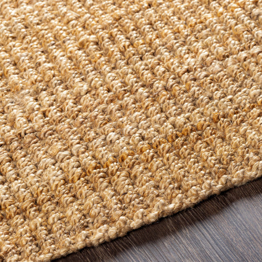 media image for Chunky Naturals Jute Brown Rug Texture Image 262