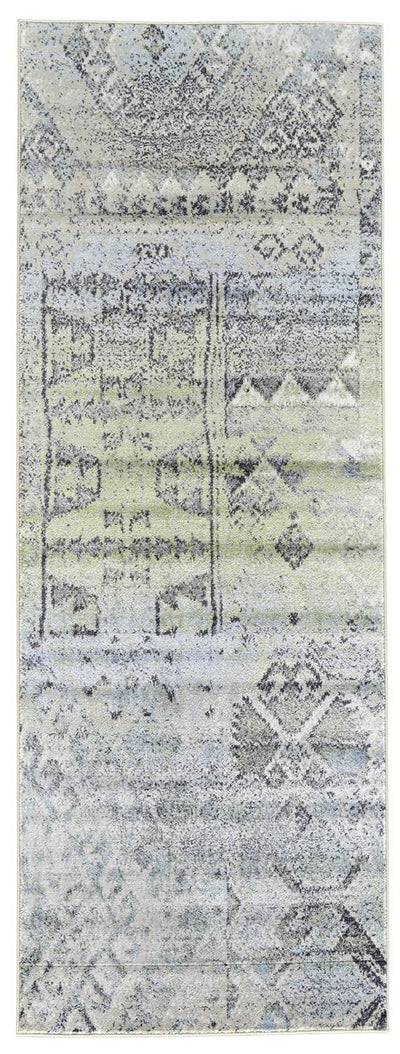 product image for Alessandria Green and Blue Rug by BD Fine Flatshot Image 1 55
