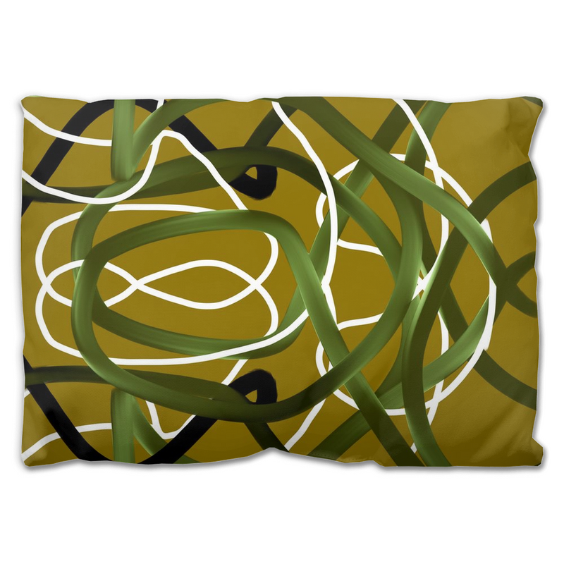 media image for olive knots throw pillow 4 245