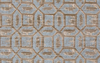 product image for Carini Blue and Taupe Rug by BD Fine Texture Image 1 11