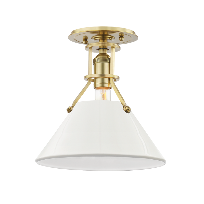 media image for painted no 2 semi flush by hudson valley lighting mds353 agb bb 4 240