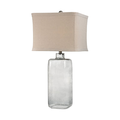 product image of Hammered Grey Glass Table Lamp by Burke Decor Home 516