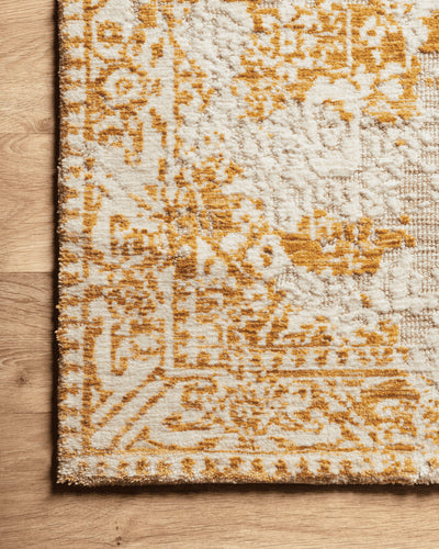 product image for Lindsay Power Loomed Gold / Antique White Rug Roomscene Image 3 54