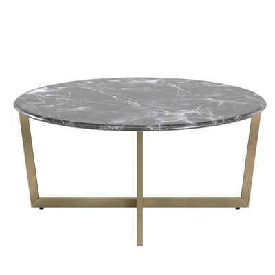 product image for Llona 36" Round Coffee Table in Various Colors & Sizes Flatshot Image 1 91
