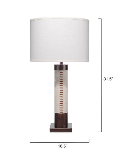 product image for sheridan table lamp by bd lifestyle 1sher tlwh 3 75