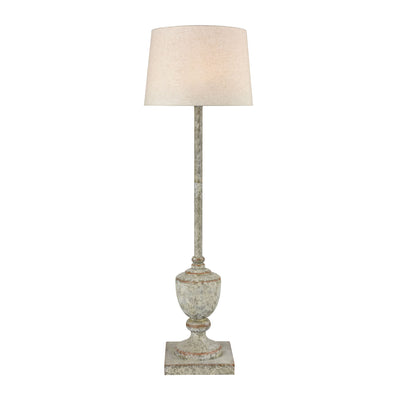product image of Regus Outdoor Floor Lamp in Grey and Antique White by Burke Decor Home 510