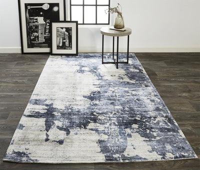 product image for Cashel Hand Woven Blue Rug by BD Fine Roomscene Image 1 32