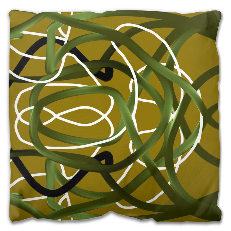 media image for olive knots throw pillow 17 284