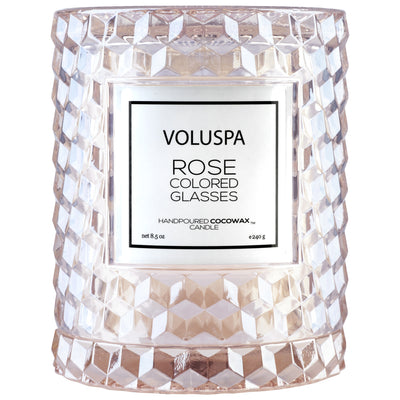 product image of Icon Cloche Cover Candle in Rose Colored Glasses design by Voluspa 597