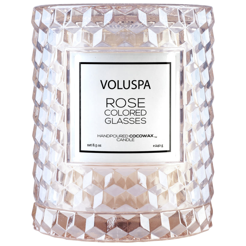 media image for Icon Cloche Cover Candle in Rose Colored Glasses design by Voluspa 263